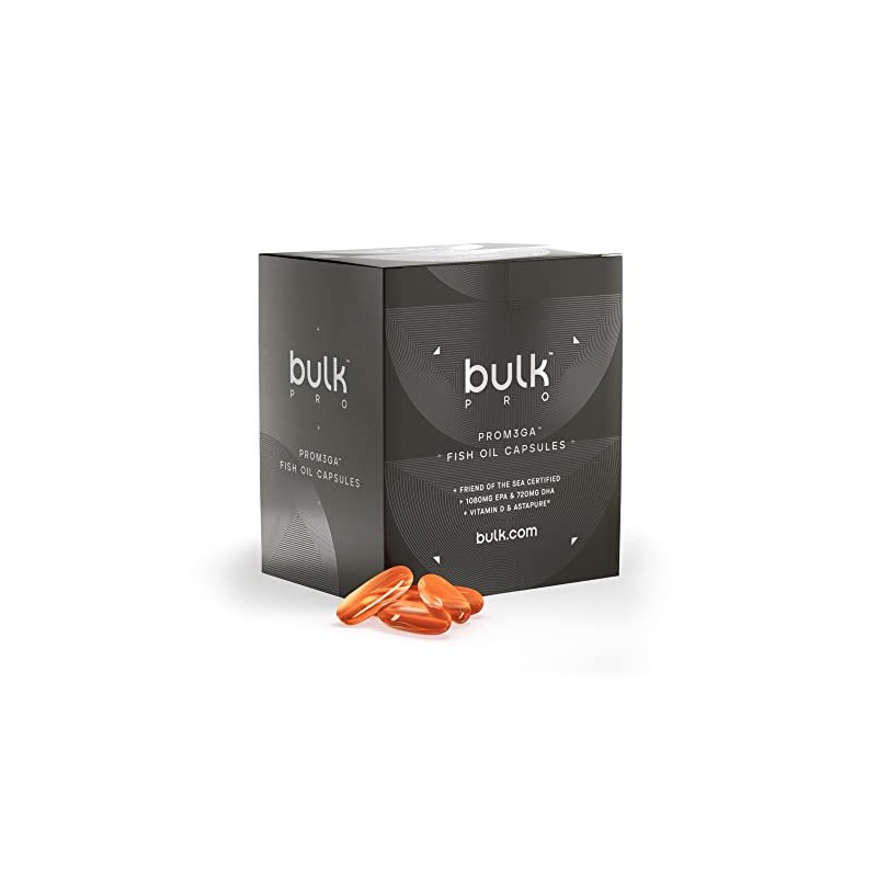 Bulk PROM3GA Softgels, High Strength Fish Oil, Pack of 90,