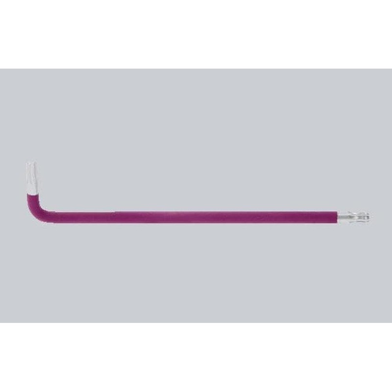 Torx Ball End Allen Key Set, Extra Long, 9 Pieces