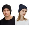 29 IYEBRAO 2-Pack Men's Standard Daily Beanie Hat Classic Cuffed