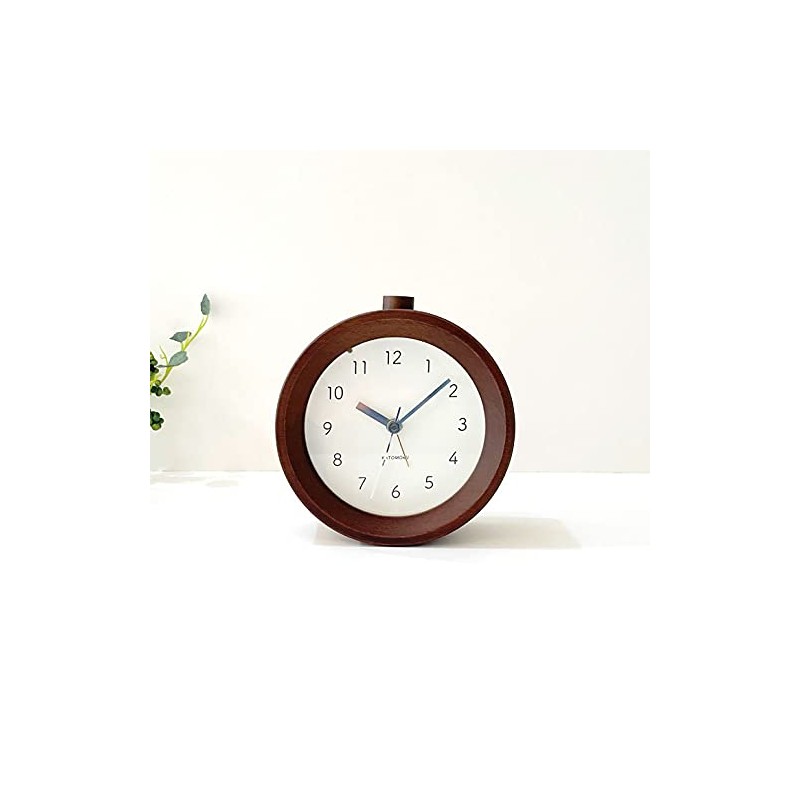 KATOMOKU Alarm Clock 6 km-89B Brown Alarm Clock