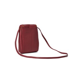 HOBO Womens Leather Crossbody Bag (Red Pear, One Size)