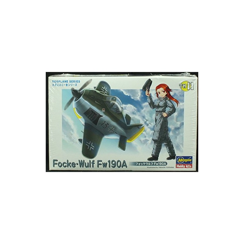 HASEGAWA 60121 Egg Plane Focke-Wolf Fw-190A Ltd Ed