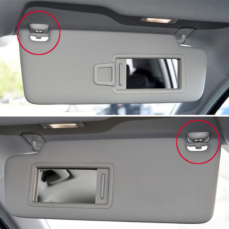 4 pieces car visor hooks, car visor holder, car accessories,