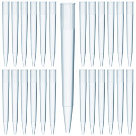 5mL Pipette Tips 100 pcs, 5ml Universal Plastic Pipette Tips, Clear, Non-pyrogenic, DNAse/RNAse Free, Autoclavable,Lab Pipette Tips Small Mouth