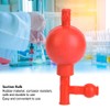Tiiyee Lab Rubber Suction Bulb, Bulb Pipette Hand Syringe Ear