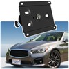 No Drill Bumper License Plate Holder Fits Infiniti 2016-up Q50
