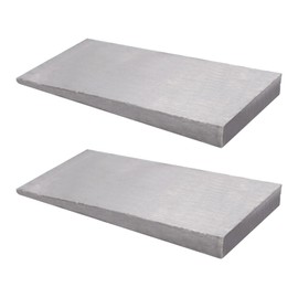 Carbon Steel Flange Wedge Metal Wedges Spreading Flange Triangle Tool Extremely Strong Welding Wedge, Durable Machine Adjust Wedge Inclined Iron for Machine Tool Workshop Factory, 4.7x2in/120x55mm