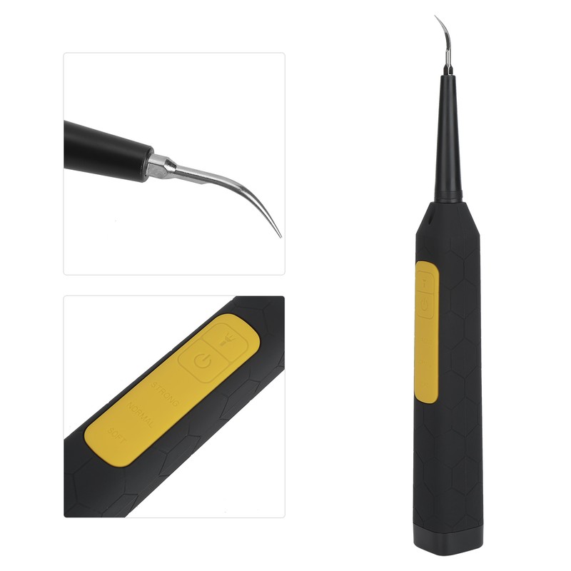 3 Levels Adjustable Ultrasonic Tooth Cleaner Dental Calculus Removal Tool