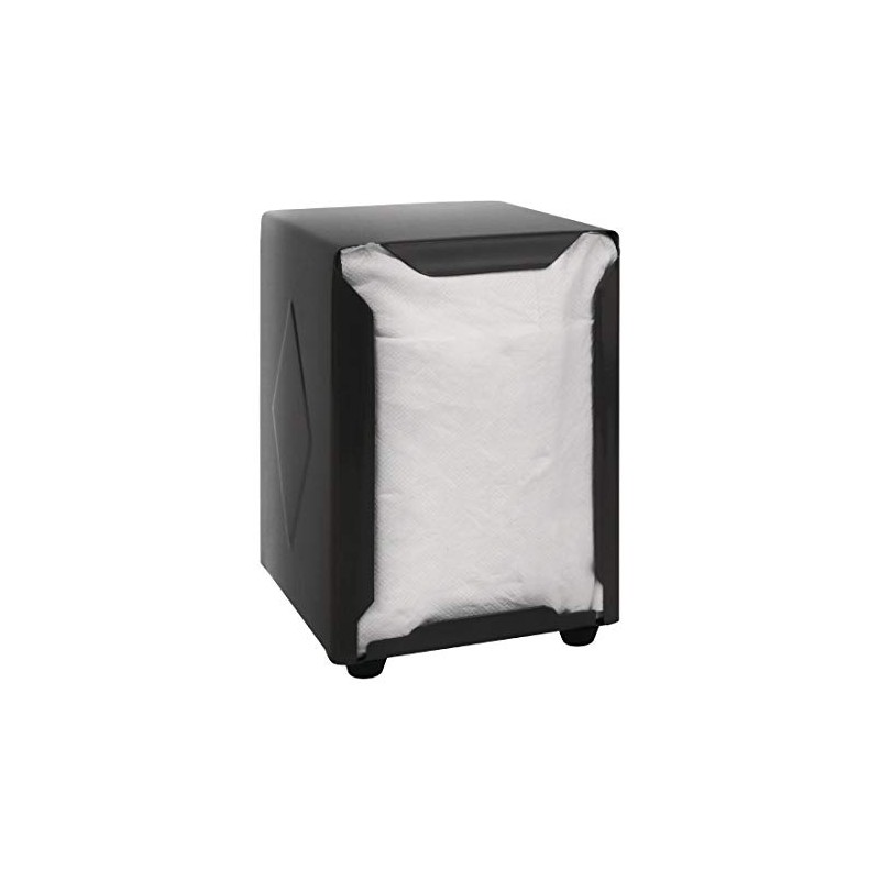 Olympia RVS servettendispenser zwart