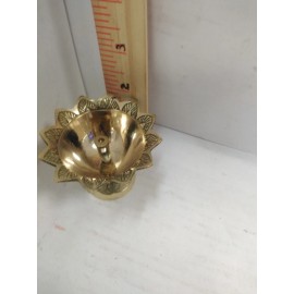 100 % Brass Vaastu Fengshui chair Diya Puja Good Luck Vastu akhand diya