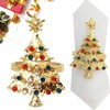 12Pcs Christmas Napkin Button Napkin Ring Napkin Ring Cloth Ring