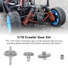 RC Crawler Gear Set Stainless Steel Easy Installation Light Precise