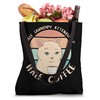 Half Laundry Attendant Half Coffee Cat Tote Bag