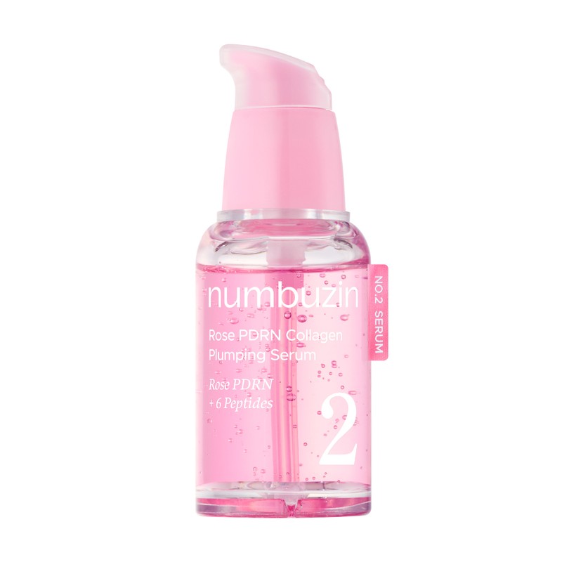 Numbersin No. 2 Rose PDRN Collagen Plumping Serum 30ml /