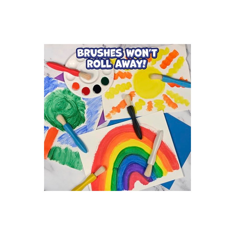 Ready 2 Learn - Pinceles de Pintura con Agarre Triangular