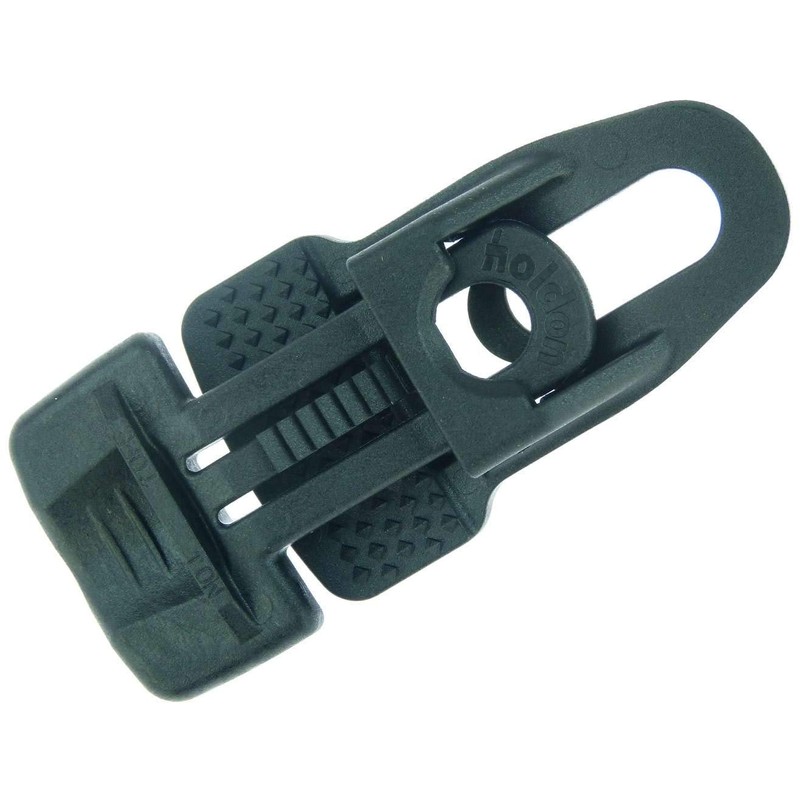 10 x Holdon® MIDI Clip Black – Clamp Mounting Eyelet