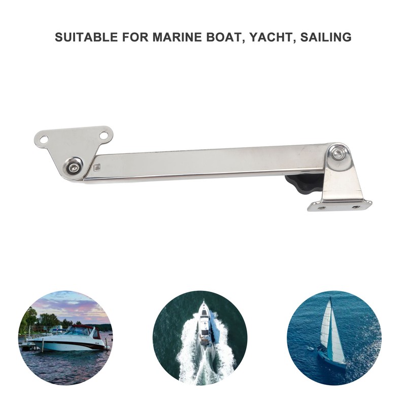 Marine Hatch Lid Stay Adjuster Flexible Stainless Steel Hatch Support