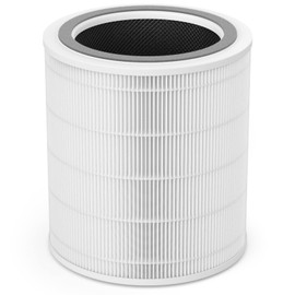 Ulrempart Replacement Filter Compatible with LEVOIT Air Purifier Model Core 400S, Core 400s-RF, Core 400, Genuine H13 HEPA 5 Layers 3 in 1 Filter | White