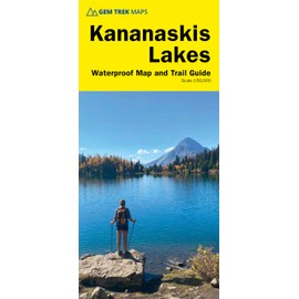 Kananaskis Lakes Map | Gem Trek Maps