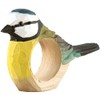 Wildlife Garden WG577 Blue Tit Napkin Ring - Hand Carved