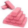 ZZTX 12 Pack Pink Erasers Pencil Erasers for Kids, Large