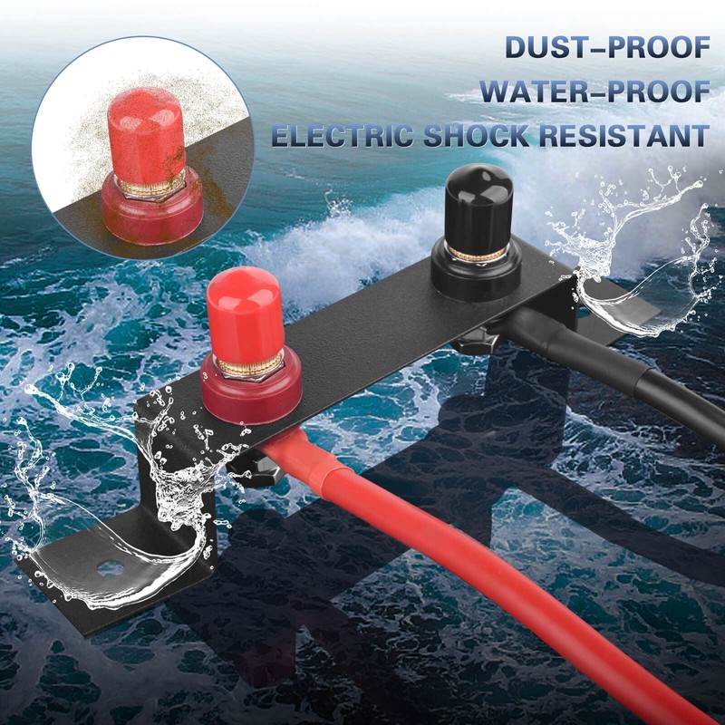 Battery Jump Post Kit with 𝟱𝟵 𝗶𝗻𝗰𝗵 Cable and Metal