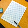 Flipside Dry Erase Rectangle Graph Quadrant Lined/Plain Two-Sided Boards, 12