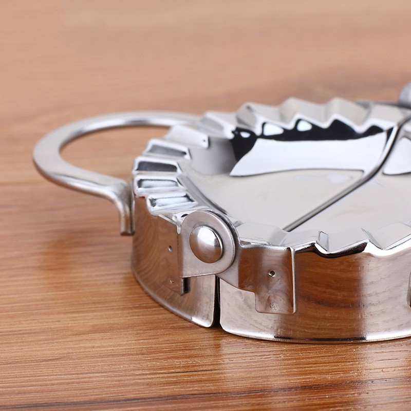 Professional Stainless Steel Dumpling Maker, Ravioli Mold, Dough Press Dumpling