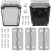 Cooler Stainless Steel Hinge & Latch Set, Ice Chest Hinges,