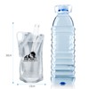 Ancable 1L Hiking Collapsible Water Bottles, 4-Pack 33OZ BPA-Free Foldable
