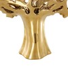 Deco 79 Ceramic Tree Decorative Sculpture Glossy Home Decor Statue