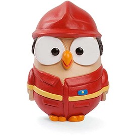 Egan Firefighter Goofo Owl Figurine 12 Inches