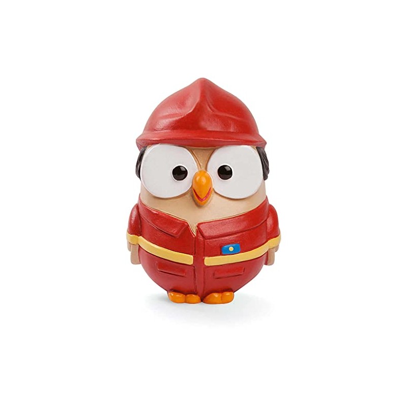 Egan Firefighter Goofo Owl Figurine 12 Inches