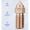 10 Pcs 3D Printer Nozzle Brass 0.4mm M6 High Flow
