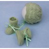 Knitting Pattern for Babies Matinee Jacket, Dress, Bonnet and Bootees,
