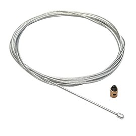 cyclingcolors Throttle Cable Diameter 1.2 mm 2.50 m Head Diameter 3 x 3 mm + Cable Clamp Diameter 5 x 6 mm Nipple Compatible with Dellorto Carburettor Moped Motorcycle Moped Scooter Cable Inner Cable