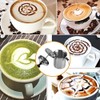 Yosoo 400 ml/800 ml Manueller Milchaufschäumer aus Edelstahl für Cappucino,