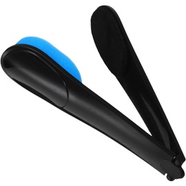 SOLUSTRE Aplicador de Autobronceador y Loción Corporal para Espalda 35 Cm Cerdas Suaves Unisex Cuidado de Piel Protección Solar Uso Personal Esponja Azul