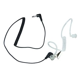 1 pin 3.5 mm acoustic tube earpiece PNI HF11 compatible with smartphone, Two-Way Radios, Transceivers and CB Radios