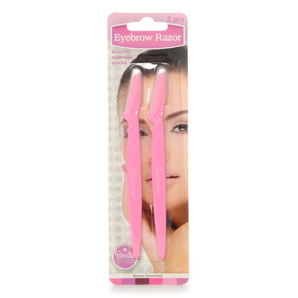 2 pcs Eyebrow Razor, 15 cm, 5 grams, Case of