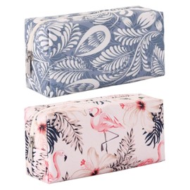 VEHYEGOI 2 Small Travel Cosmetic Bags, Convenient Cosmetic Bags, Women'S Cosmetic Bags, Storage And Organization Bags, Waterproof Toiletry Bags, Men'S And Women'S Storage Bags