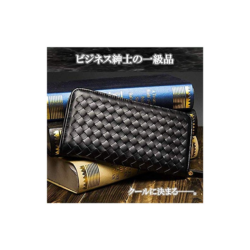 One Horse Long Wallet, Leather, Large Capacity, Storage Capacity, Round