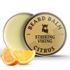 Striking Viking Beard Balm for Men – Light Hold, Citrus,