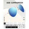 KALIYADI Classic Aviator Sunglasses for Men Women Driving Sun glasses