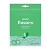 Mint Dental Flossers, 90 Count, 1 Pack (Previously Solimo)