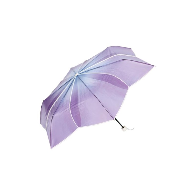 Wpc. PT-HY001-002 Vinyl Umbrella, Mini Purple Folding Umbrella, Long Usable,
