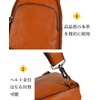 NICE SELECTION Men's Shoulder Bag, Cross-Body Bag, Genuine Leather, Cross-Body