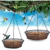 2 Pack Hanging Bird Feeder, Bird Feeder for Garden Yard