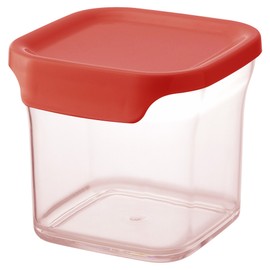 Squirrel Liberalista Canister, Combination of Color and Height, Regular Red
