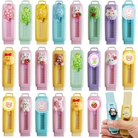 24 Pcs Cute Retractable Eraser for Pencils | Kawaii School Supplies Erasers| Back to Schools Essentials|Cute Erasers Supplies| Easter Basket Stuffers| Perfect Back to School Gifts & Party Favors